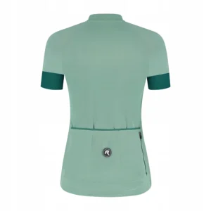 Rogelli MODESTA - damska koszulka rowerowa zielona - obrazek 2
