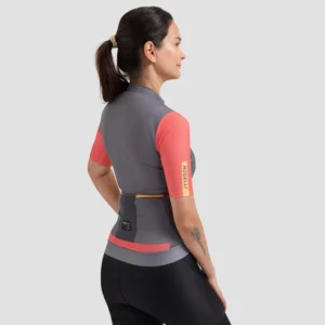 Rogelli FAST - damska koszulka rowerowa fioletowa-różowa - obrazek 5