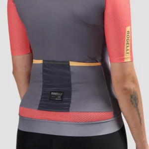 Rogelli FAST - damska koszulka rowerowa fioletowa-różowa - obrazek 8