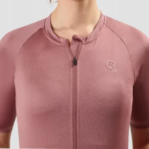 Rogelli ESSENTIAL II - damska koszulka rowerowa bordowa - obrazek 6