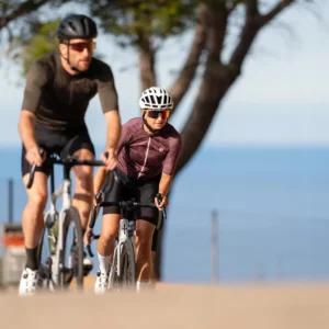 Rogelli ESSENTIAL GRAPHIC II - damska koszulka rowerowa bordowa - obrazek 11