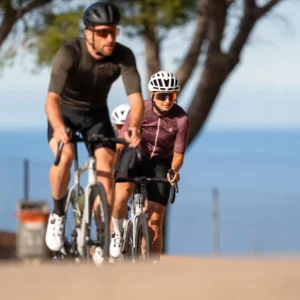 Rogelli ESSENTIAL GRAPHIC II - damska koszulka rowerowa bordowa - obrazek 12