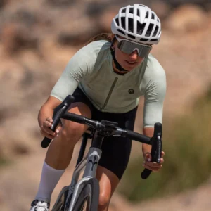 Rogelli ESSENTIAL GRAPHIC II - damska koszulka rowerowa zielona - obrazek 10