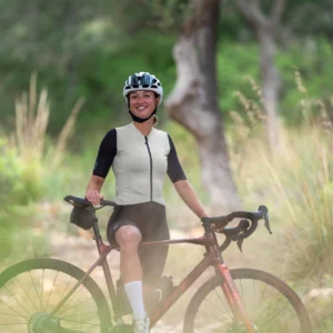 Rogelli DISTANCE II - damska koszulka rowerowa szaro-beżowa - obrazek 12