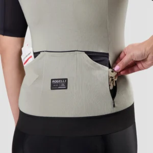 Rogelli DISTANCE II - damska koszulka rowerowa szaro-beżowa - obrazek 8