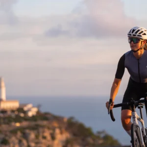 Rogelli DISTANCE II - damska koszulka rowerowa szaro-niebieska - obrazek 15