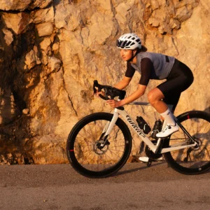 Rogelli DISTANCE II - damska koszulka rowerowa szaro-niebieska - obrazek 9