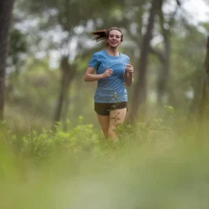 Rogelli CORE - damska koszulka do biegania niebieska - obrazek 8