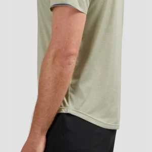 Rogelli DISTANCE - męska koszulka do biegania beżowa - obrazek 6