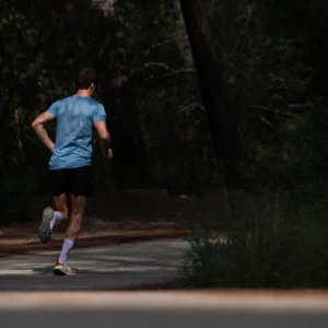 Rogelli CORE - męska koszulka do biegania niebieska - obrazek 9