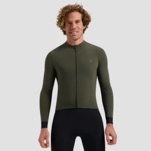 Rogelli SIGNATURE LIGHT - męska bluza rowerowa khaki - obrazek 4