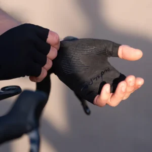 Rogelli SIGNATURE - męskie rękawiczki rowerowe czarne - obrazek 5