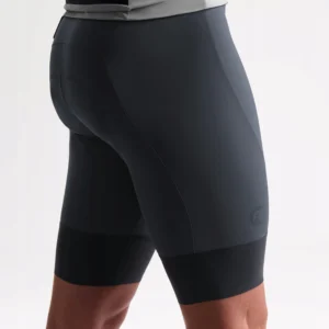 Rogelli SIGNATURE - męskie spodenki rowerowe z szelkami i wkładką szare - obrazek 10