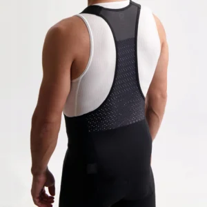 Rogelli SIGNATURE - męskie spodenki rowerowe z szelkami i wkładką czarne - obrazek 11