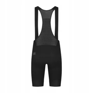 Rogelli SIGNATURE - męskie spodenki rowerowe z szelkami i wkładką czarne - obrazek 3