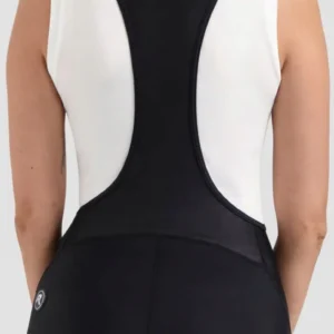 Rogelli MODESTA - damskie spodenki rowerowe z szelkami czarne - obrazek 5