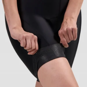 Rogelli MODESTA - damskie spodenki rowerowe z szelkami czarne - obrazek 6