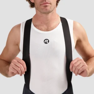 Rogelli HERO II - męskie spodenki rowerowe z szelkami czarno-niebieskie - obrazek 9