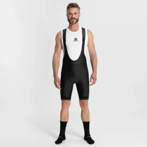 Rogelli FAST - męskie spodenki rowerowe z szelkami czarne - obrazek 5