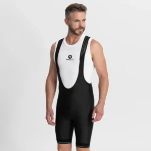 Rogelli FAST - męskie spodenki rowerowe z szelkami czarne - obrazek 6