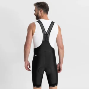 Rogelli FAST - męskie spodenki rowerowe z szelkami czarne - obrazek 7