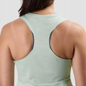 Rogelli DISTANCE - damski bezrękawnik do biegania zielony - obrazek 7