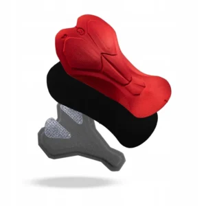 Rogelli EXPLORE - męskie spodenki rowerowe z szelkami czarne - obrazek 3