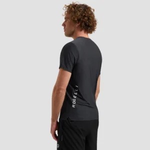 Rogelli ESSENTIAL - męska koszulka do biegania grafitowa - obrazek 5
