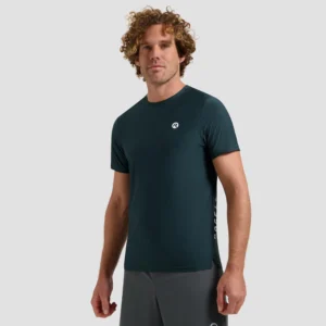 Rogelli ESSENTIAL - męska koszulka do biegania granatowa - obrazek 4