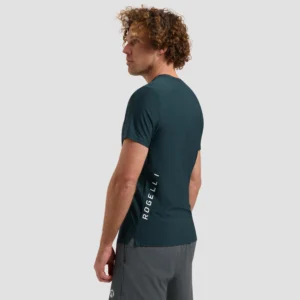 Rogelli ESSENTIAL - męska koszulka do biegania granatowa - obrazek 5