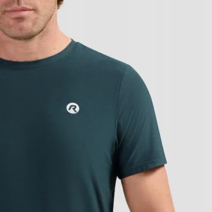 Rogelli ESSENTIAL - męska koszulka do biegania granatowa - obrazek 6