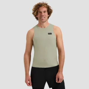 Rogelli DISTANCE - męski podkoszulek do biegania beżowy - obrazek 4