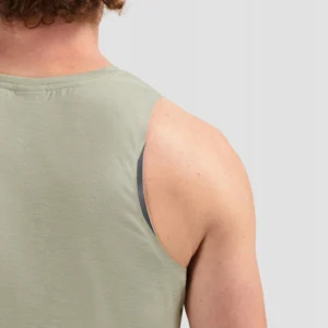 Rogelli DISTANCE - męski podkoszulek do biegania beżowy - obrazek 7