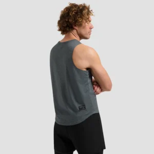 Rogelli DISTANCE - męski podkoszulek do biegania szary - obrazek 5