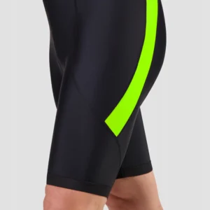 Rogelli CORE COLORED - męskie spodenki rowerowe z wkładką czarno-zółte - obrazek 7