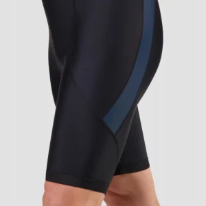 Rogelli CORE COLORED - męskie spodenki rowerowe z wkładką czarno-niebieskie - obrazek 7
