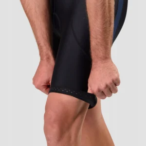 Rogelli CORE COLORED - męskie spodenki rowerowe z wkładką czarno-niebieskie - obrazek 8