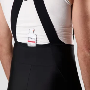 Rogelli DISTANCE II - męskie spodenki rowerowe z szelkami i wkładką czarne - obrazek 7