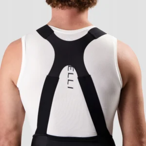 Rogelli DISTANCE II - męskie spodenki rowerowe z szelkami i wkładką czarne - obrazek 8