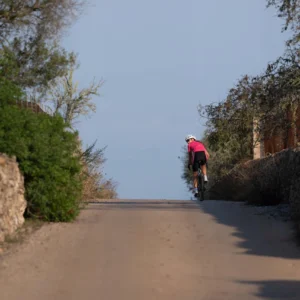 Rogelli CORE COLORED - damskie spodenki rowerowe czarno-różówe - obrazek 11