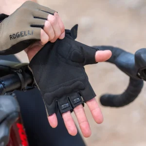 Rogelli CORE - męskie rękawiczki rowerowe khaki - obrazek 4