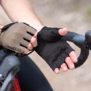 Rogelli CORE - męskie rękawiczki rowerowe khaki - obrazek 5