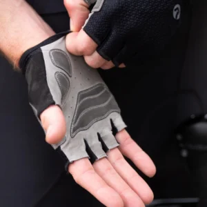 Rogelli CLASSIC - męskie rękawiczki rowerowe czarne - obrazek 8