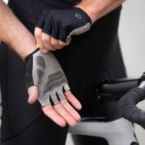 Rogelli CLASSIC - męskie rękawiczki rowerowe czarne - obrazek 9