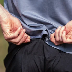 Rogelli DISTANCE - męskie spodenki do biegania 2w1 czarne - obrazek 12