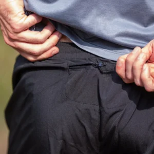 Rogelli DISTANCE - męskie spodenki do biegania 2w1 czarne - obrazek 13