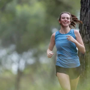 Rogelli CORE - damski podkoszulek sportowy niebieski - obrazek 9