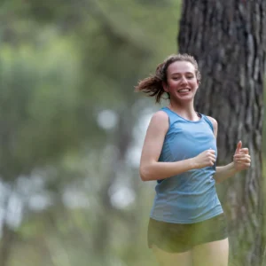 Rogelli CORE - damski podkoszulek sportowy niebieski - obrazek 10