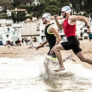 Rogelli FLORIDA - strój do triathlonu czarno-czerwony - obrazek 3