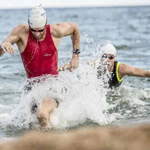 Rogelli FLORIDA - strój do triathlonu czarno-czerwony - obrazek 7